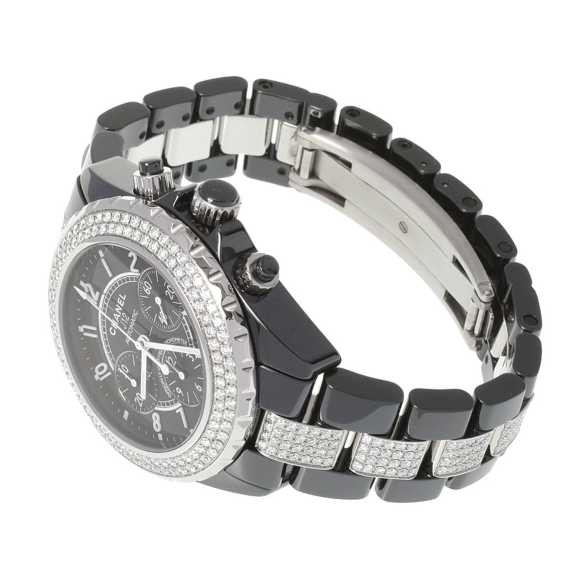 CHANEL - 中古 シャネル CHANEL H1706 ブラックラッカー メンズ 腕時計の通販 by  ウォッチニアン（ラクマ支店）｜シャネルならラクマ