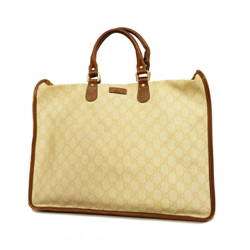 Gucci Tote Bag 189899 Women's GG Supreme Handbag,Tote Bag Beige,Brown