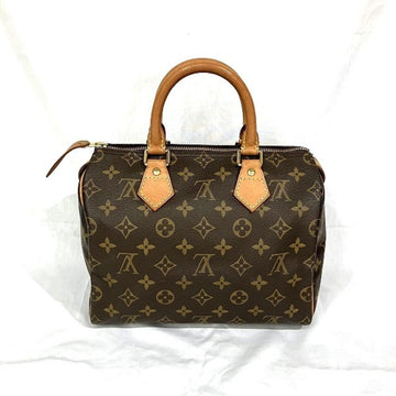 LOUIS VUITTON Monogram Speedy 25 M41109 Bag Handbag Men Women