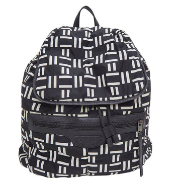 Balenciaga Nylon Backpack Black