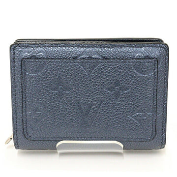 Louis Vuitton Trifold Long Wallet Monogram Matte Porto Tresor International  M65105 Blue Men's LOUIS VUITTON