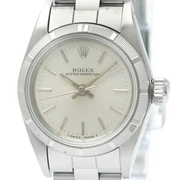 ROLEXPolished  Oyster Perpetual 67230 Steel Automatic Ladies Watch BF568281