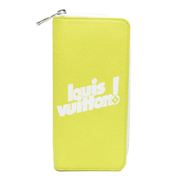 LOUIS VUITTON Taurillon Zippy Wallet Vertical Everyday LV M80852 Men,Women Taurillon Leather Long Wallet [bi-fold] Jaune
