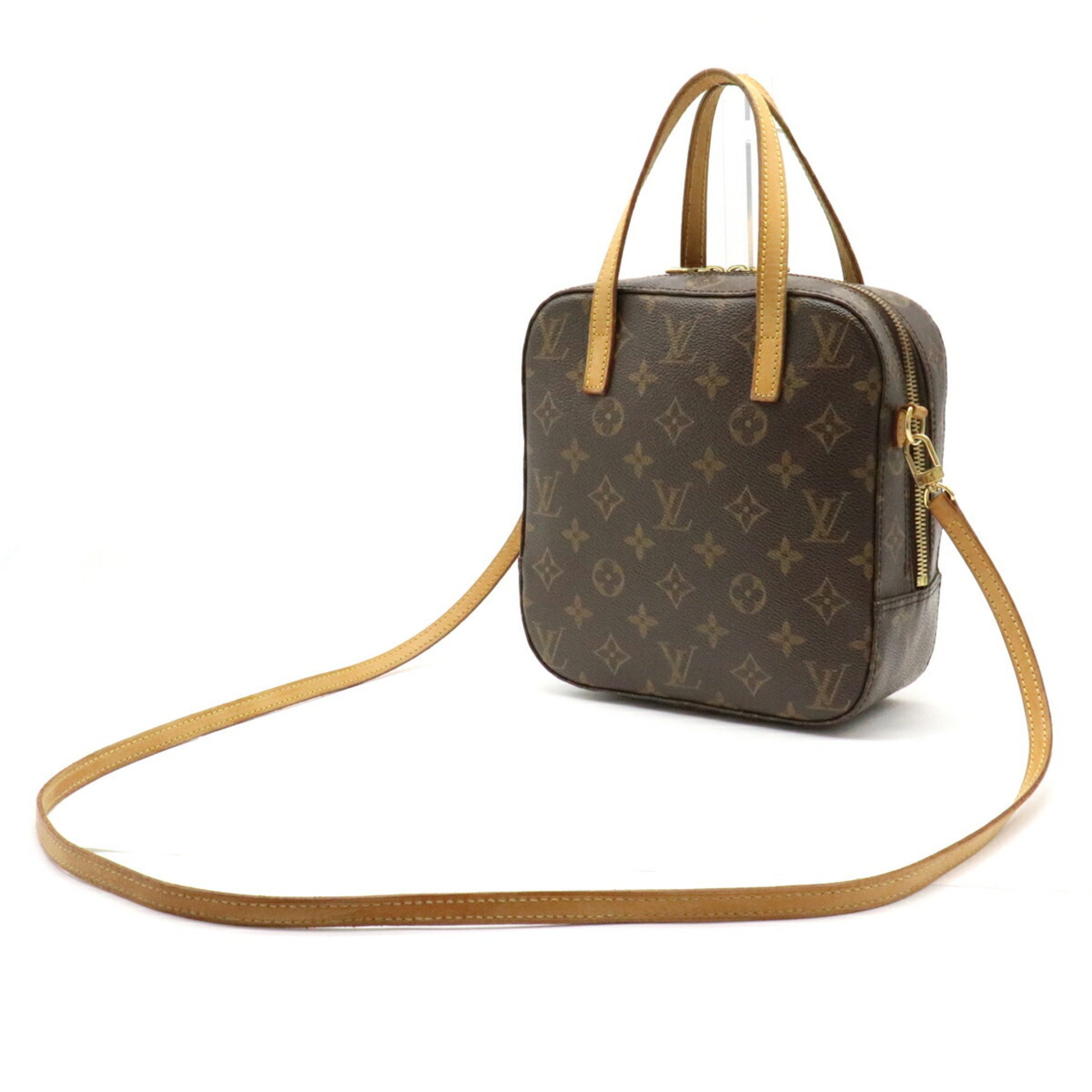 Louis Vuitton Spontini 2way Shoulder Handbag Monogram M47500