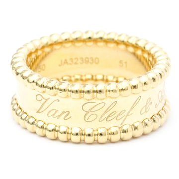VAN CLEEF & ARPELS Perlee-Signature-Ring VCARO3Y651 Yellow Gold [18K] Fashion No Stone Band Ring Gold