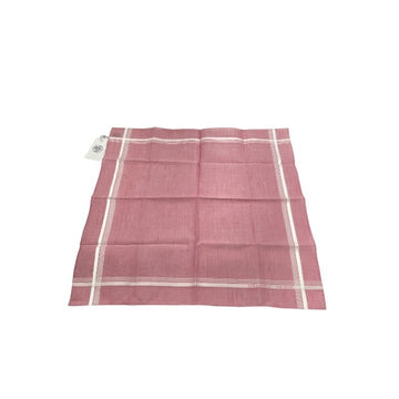 HERMES handkerchief 100% cotton pink