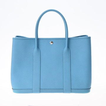Hermes Garden PM Blue Knoll Palladium Hardware D Engraved (around 2019) Women's Negonda Handbag