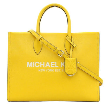 MICHAEL KORS leather tote bag 35S2G7ZC5L yellow