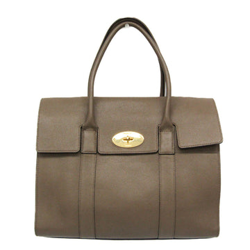 MULBERRY Bayswater HH5988 Women's Leather Handbag Grayish