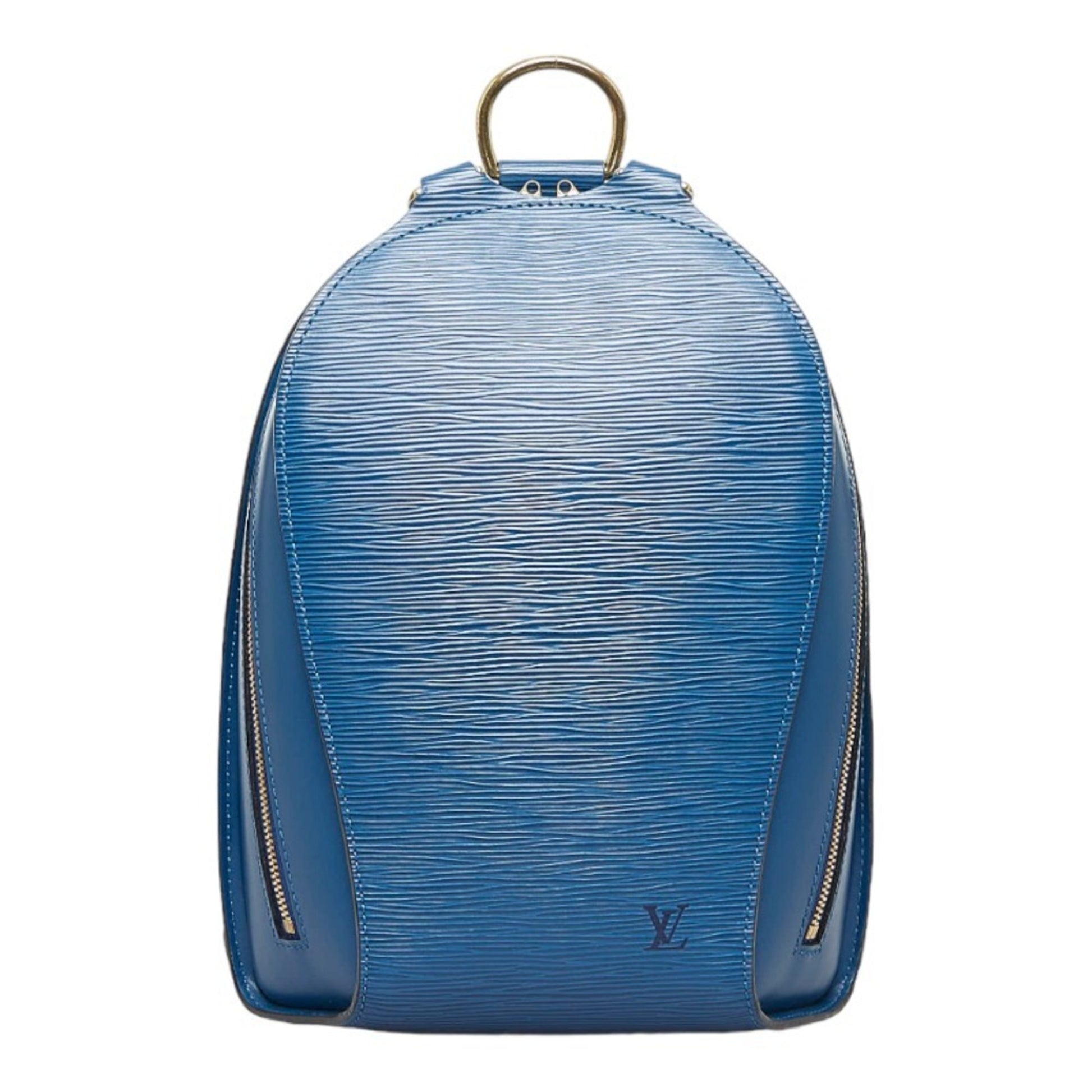 LOUIS VUITTON Epi Mabillon Backpack M52235 Toledo Blue