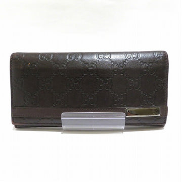 GUCCI sima 233112 Leather Wallet Bifold Long Unisex