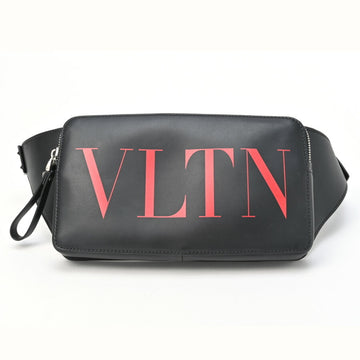 VALENTINO VLTN Belt Bag Body Calfskin Black
