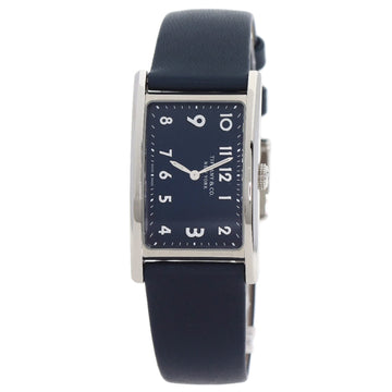 TIFFANY 36668644 East West Watch Stainless Steel/Leather Women's &Co.