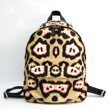 Givenchy Backpack Mini BB05532301 Unisex Nylon,Leather Backpack Beige,Black,Orange