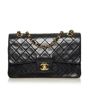 Chanel CHANEL Bag Matelasse 30 Big Black Chain Shoulder W Coco Mark Ladies  Lambskin Leather A04412
