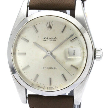 ROLEXVintage  Oyster Date Precision 6694 Steel Hand-winding Mens Watch BF561862