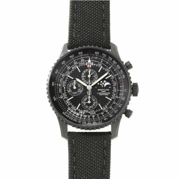 BREITLING Navitimer 1461 Chronograph Moon Phase M19380 Limited to 1000 Men's Watch Black Dial Automatic