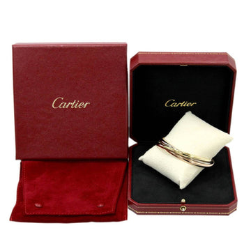 CARTIER K18 Trinity Bracelet 3 Color K18YG WG PG Yellow Gold White Pink RT7764 Inner Box Outer Bag Manufacturer Polish Certificate HO