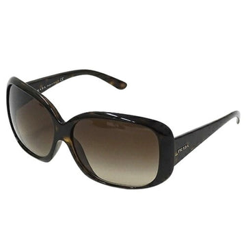 PRADA sunglasses ladies brand big frame brown SPR25N size 6113 gradation