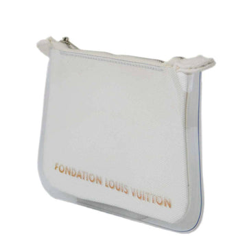 Louis Vuitton Foundation Museum Limited Edition Pouch White