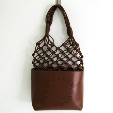 STELLA MCCARTNEY 700093 W8697 Women's Leather Handbag Brown