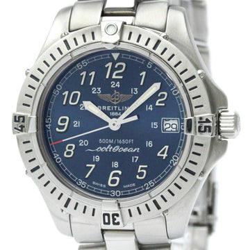 BREITLINGPolished  Colt Ocean Stainless Steel Quartz Mens Watch A64350 BF567936