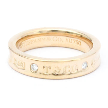 TIFFANY 1837 Ring Pink Gold [18K] Fashion Diamond Band Ring Pink Gold