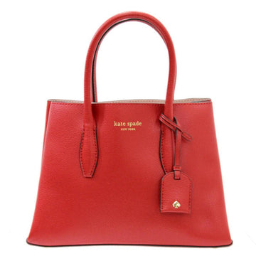 KATE SPADE 2way bag handbag shoulder red S338