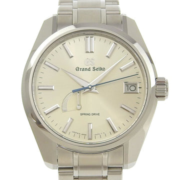 GRAND SEIKO  Grand Watch Spring Drive 9R65-0CV0 Stainless Steel Power Reserve Silver Dial Men's
