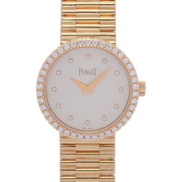 PIAGET Altiplano Traditional G0A37042 Women's PG Watch Manual Winding Silver Dial