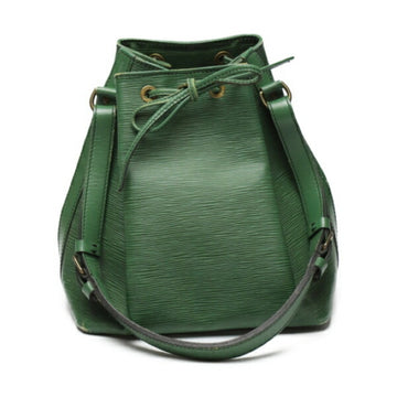 LOUIS VUITTON Petit Noe Epi Drawstring M44104  Borneo Green Shoulder Bag LV