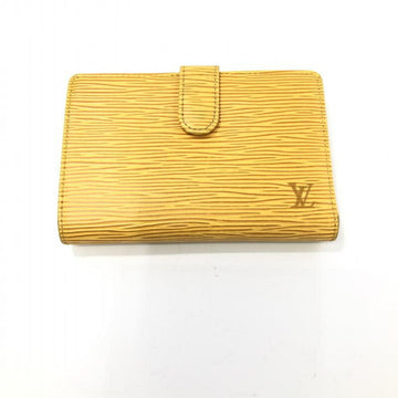 LOUIS VUITTON Portomone Viet Viennois Tassili Yellow M63249  Bifold Wallet Clasp