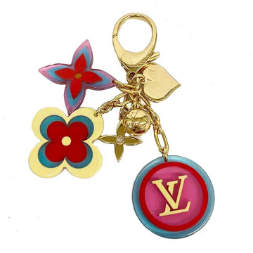 LOUIS VUITTON Keychain Monogram Flower Bijou Sack Candy M65726 Multicolor Women's