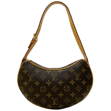 Pochette Croissant Brown Beige Monogram M51510 Canvas Nume MI1008 LOUIS VUITTON Handbag Shoulder Bag