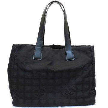 Chanel New Travel Line MM Tote Bag 9015599 Black Ladies