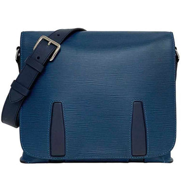 LOUIS VUITTON Shoulder Bag Harrington PM Blue Azure Epi M53407 Leather GI1187  Flap