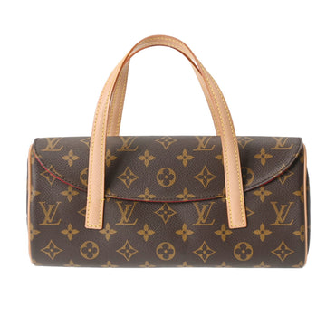 LOUIS VUITTON Monogram Sonatine Brown M51902 Women's Canvas Handbag