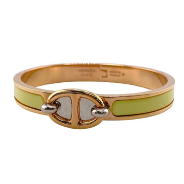 HERMES Click Chaine d'Ancle Bangle Gold Women's Z0005250