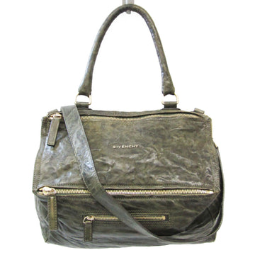 GIVENCHY Pandora Medium 13L5250004 Women,Men Leather Handbag,Shoulder Bag Khaki