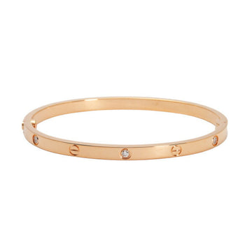 CARTIER Love SM K18PG pink gold bracelet