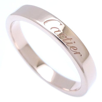 CARTIER Engraved Ring #53 B4087200 B4087253 K18PG Pink Gold 290316