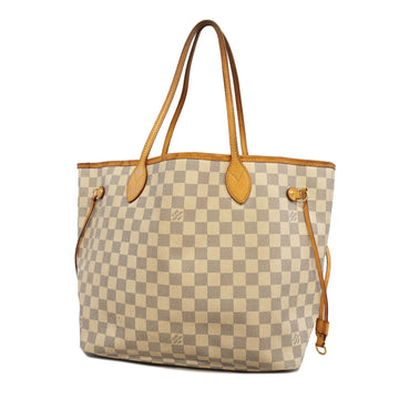 Louis Vuitton Damier Azur Neverfull MM N51107 Women's Shoulder Bag,Tote Bag