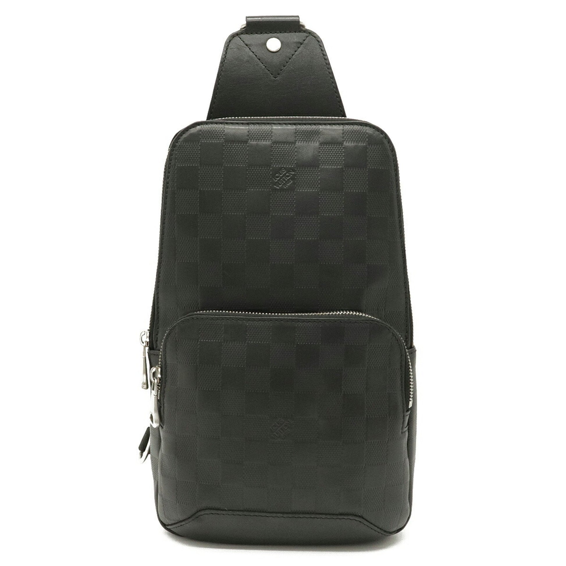 Gorgeous Authentic Louis Vuitton Onyx Infini Leather Avenue Sling Bag