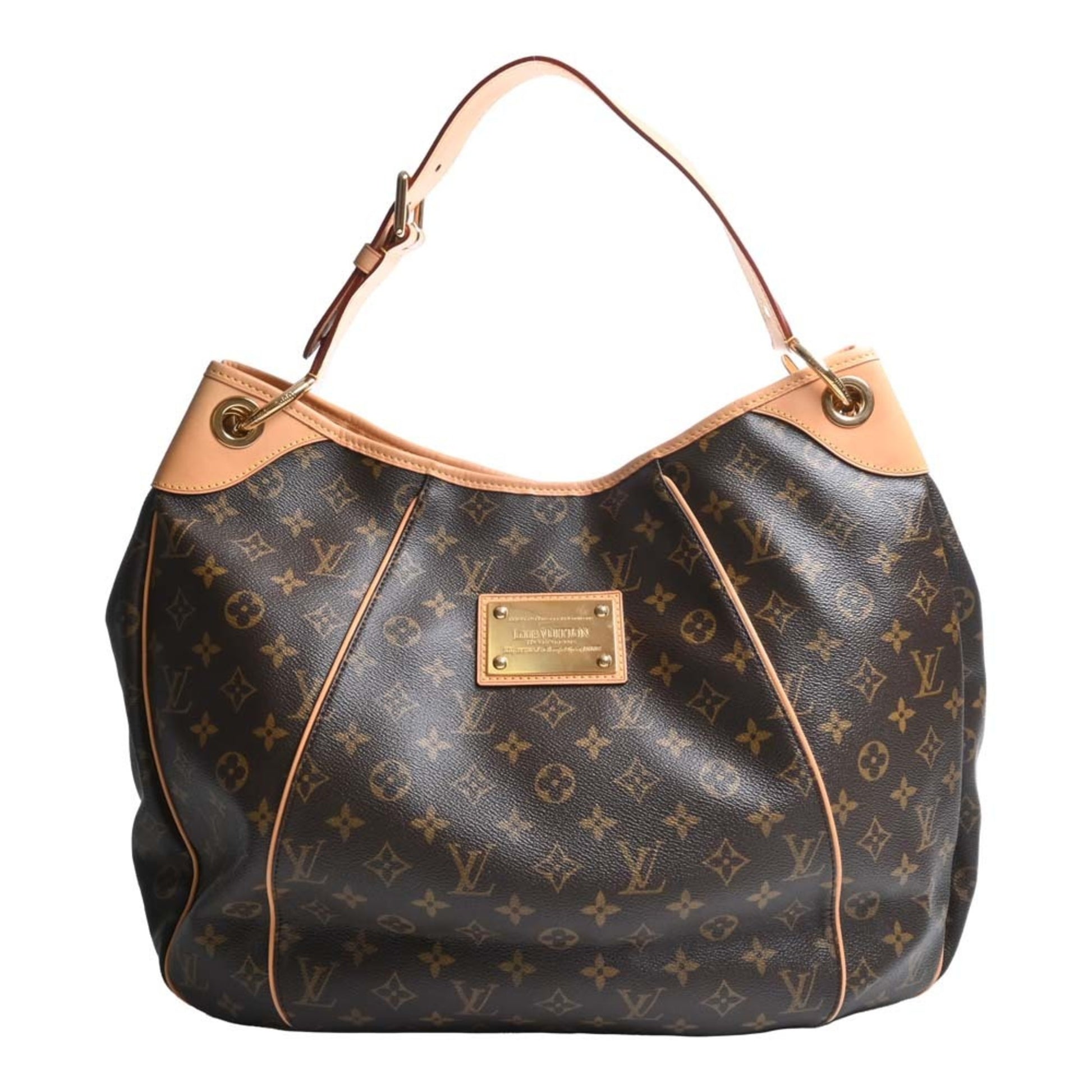 Louis Vuitton Monogram Galliera PM Brown Shoulder Handbag