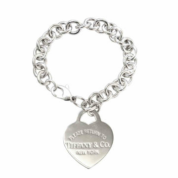 TIFFANY&Co. Return to Heart Tag Bracelet 17cm SV Silver
