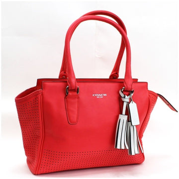 COACH tote bag leather salmon pink F22388  ladies