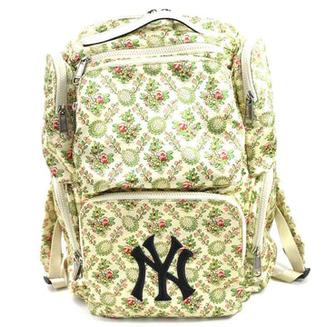 Gucci rucksack backpack New York Yankees collaboration cream multicolor nylon leather GUCCI men's 536743