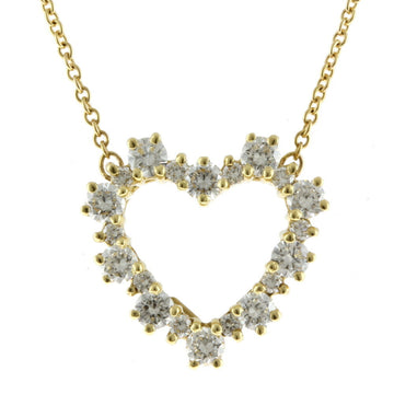 TIFFANY Tiffany&Co. Necklace 18K K18 Gold Diamond Women's