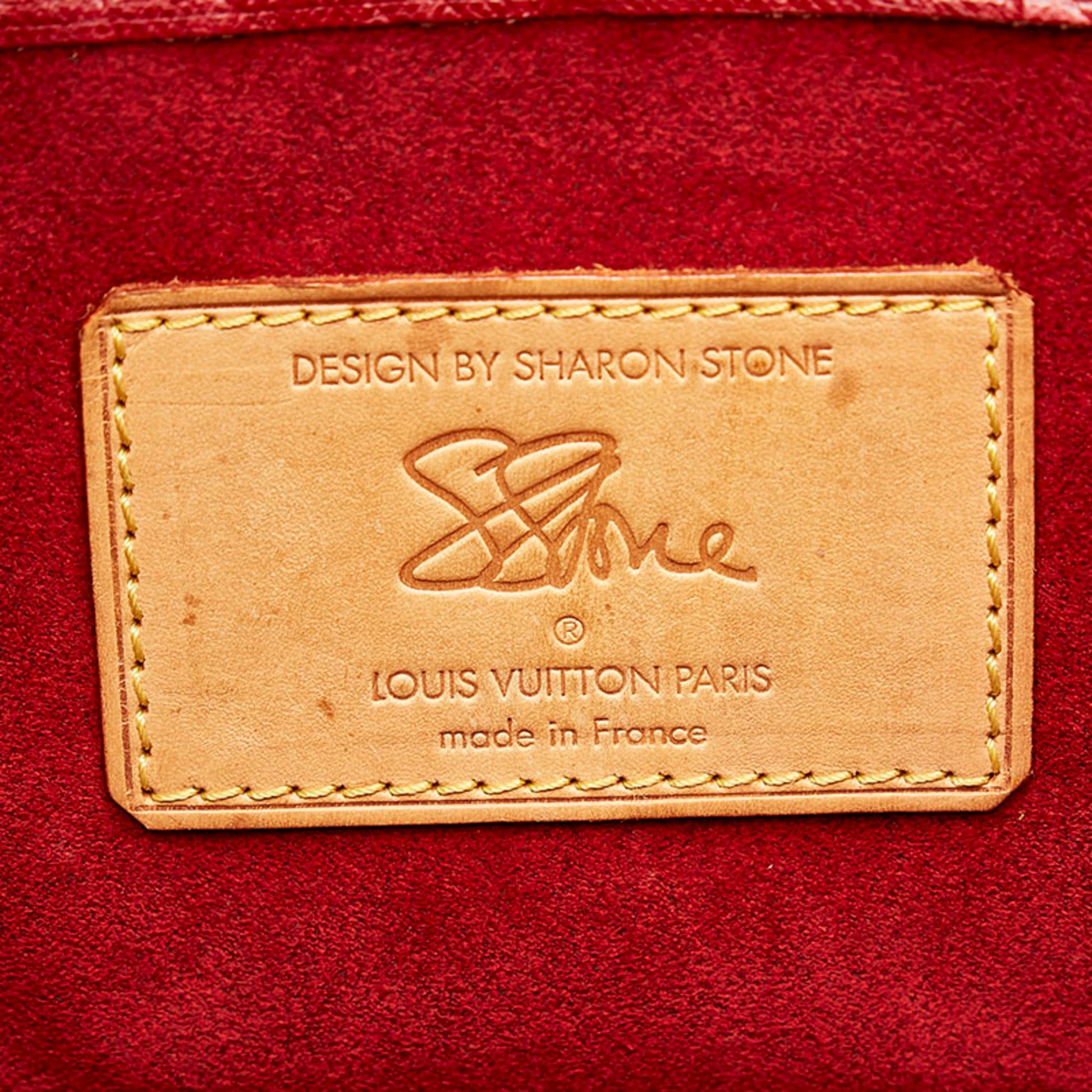 Louis Vuitton Monogram Amfar Three Vanity Star Sharon Stone