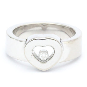 CHOPARD Happy Diamonds Heart 82 / 2897-20 White Gold [18K] Fashion Diamond Band Ring Silver